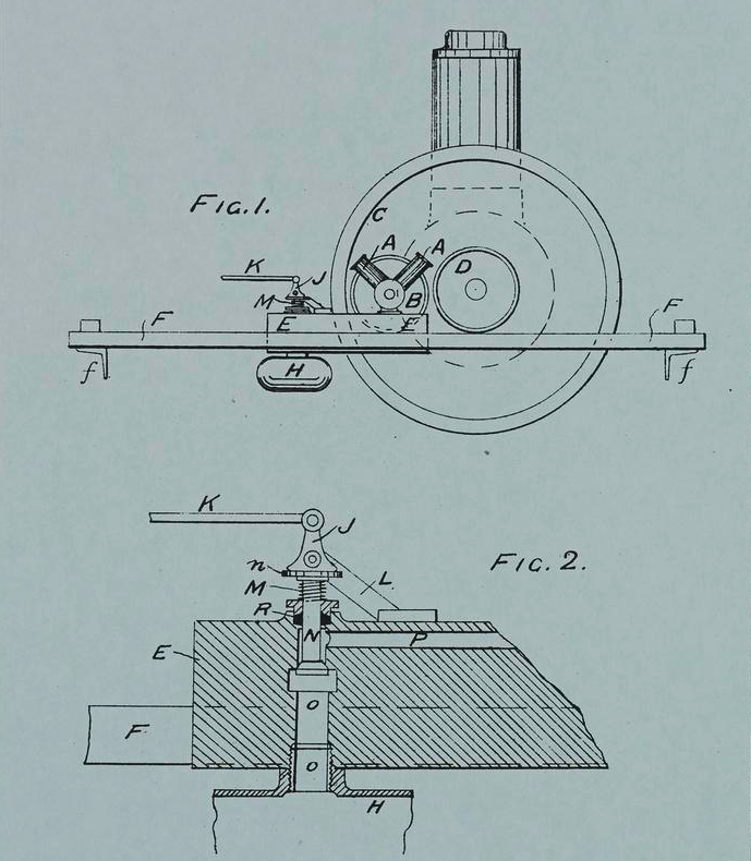 LAN-6-46-4 Patent for improvements in starting arrangements for gas and oil engines, 12 June 1899