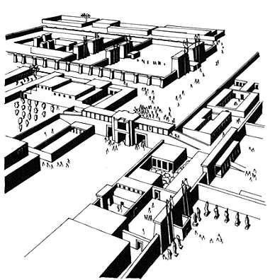 Was Tell el-Amarna the inspiration for Gibson’s design of Coventry? 