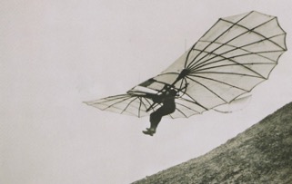 Otto Lilienthal's glider from 1896