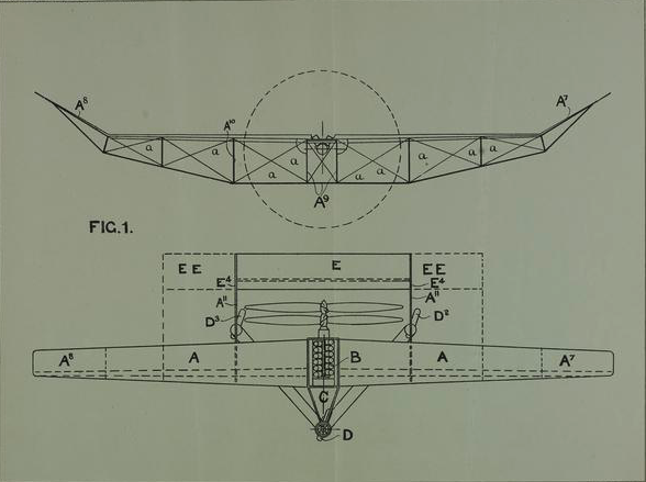 LAN/6/90 Patent for improvements in aerodromes, 23 April 1907