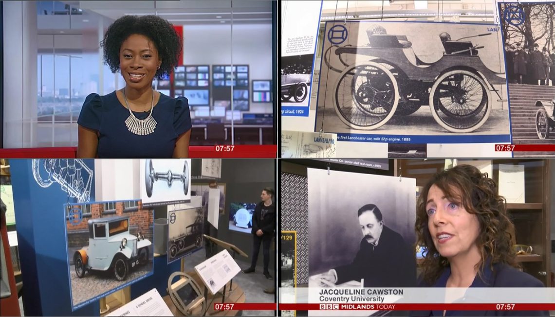 Lanchester Interactive Archive on BBC Midlands Today