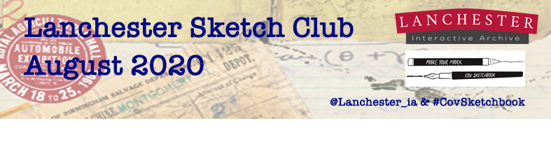 Lanchester SketchClub August Header